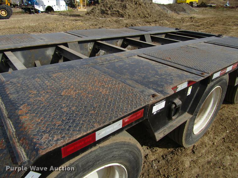 image for item DF3875 2012 Trail Eze TE110DG53 low boy equipment trailer