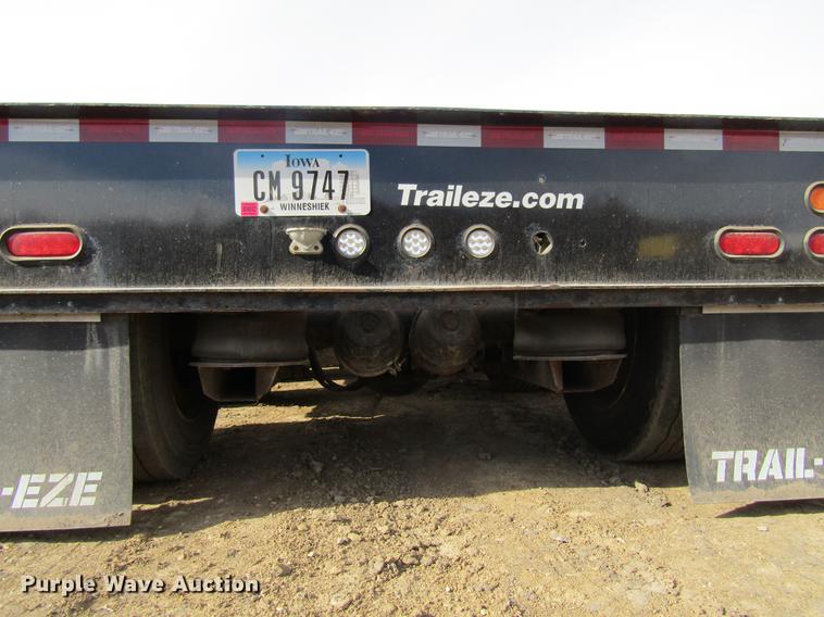 image for item DF3875 2012 Trail Eze TE110DG53 low boy equipment trailer