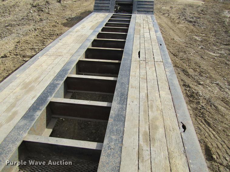 image for item DF3875 2012 Trail Eze TE110DG53 low boy equipment trailer