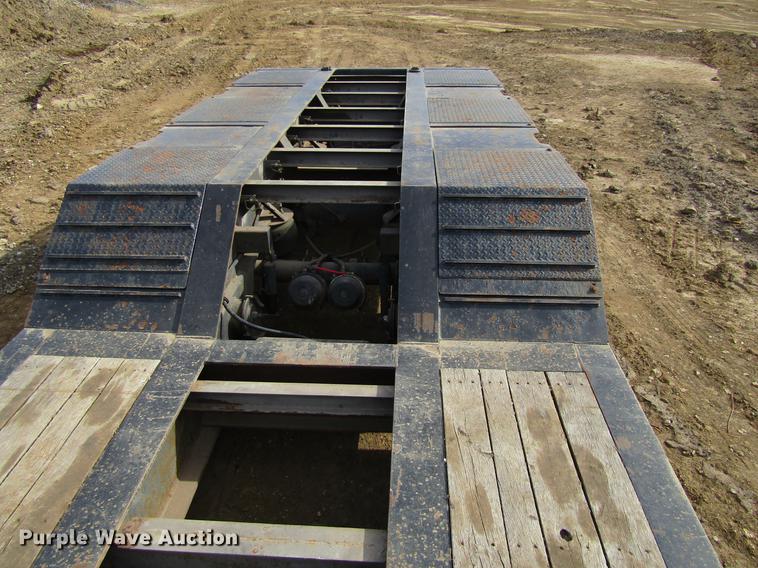 image for item DF3875 2012 Trail Eze TE110DG53 low boy equipment trailer