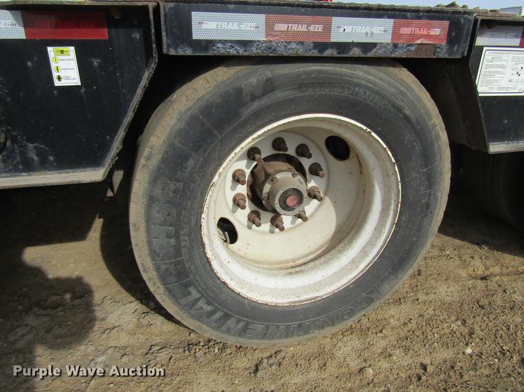 image for item DF3875 2012 Trail Eze TE110DG53 low boy equipment trailer