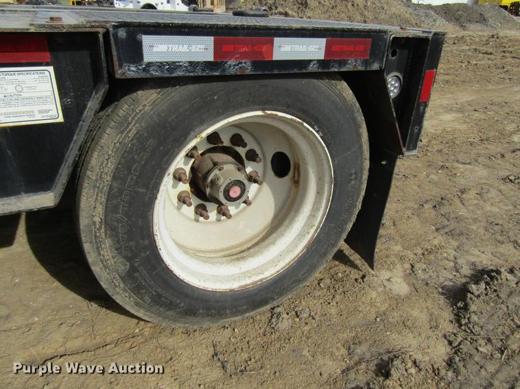image for item DF3875 2012 Trail Eze TE110DG53 low boy equipment trailer