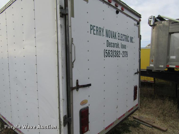 image for item DF3879 1998 United Express Line enclosed cargo trailer