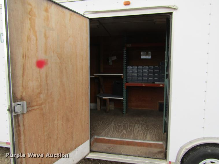 image for item DF3879 1998 United Express Line enclosed cargo trailer
