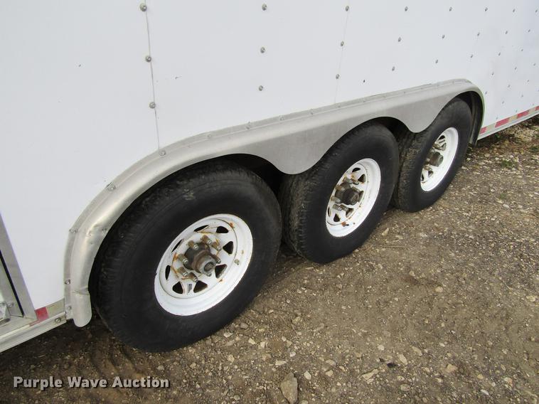 image for item DF3879 1998 United Express Line enclosed cargo trailer