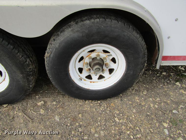 image for item DF3879 1998 United Express Line enclosed cargo trailer