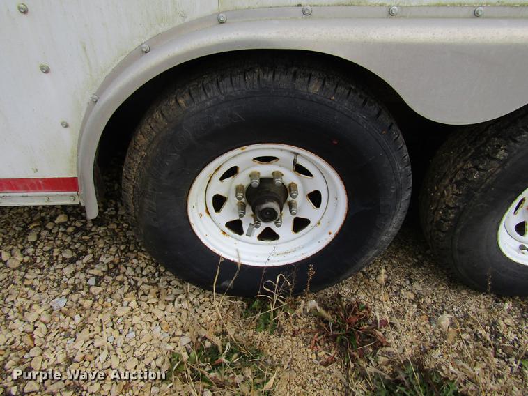 image for item DF3879 1998 United Express Line enclosed cargo trailer