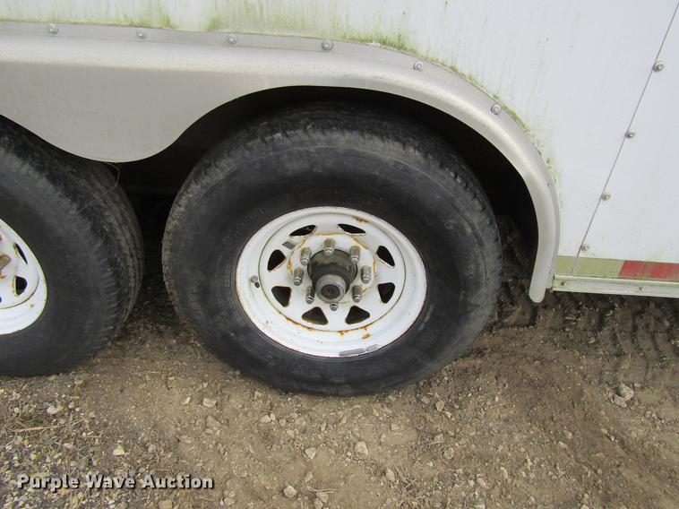 image for item DF3879 1998 United Express Line enclosed cargo trailer