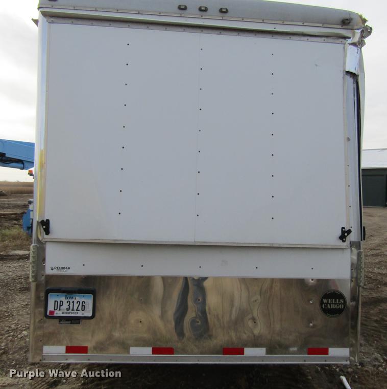 image for item DF3880 2011 Wells Cargo CVG3225 enclosed cargo trailer