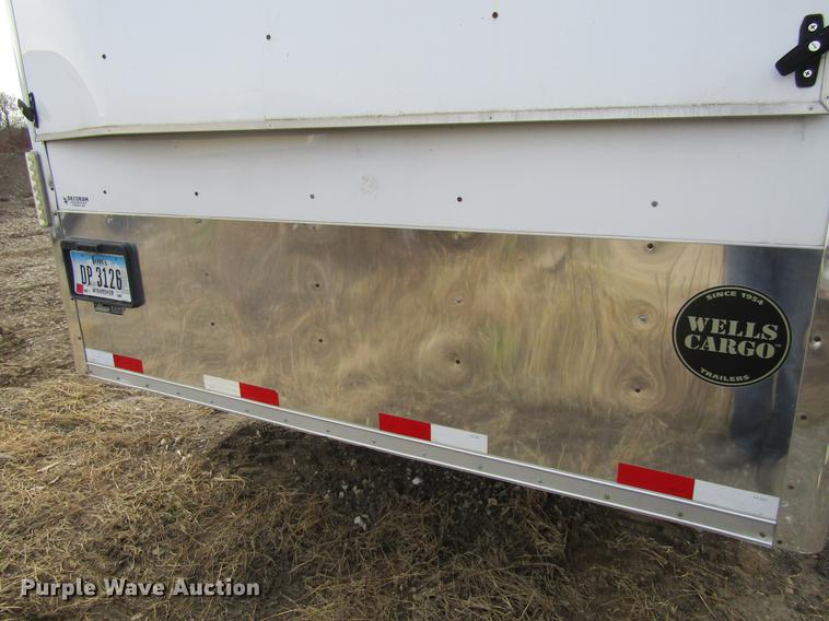 image for item DF3880 2011 Wells Cargo CVG3225 enclosed cargo trailer