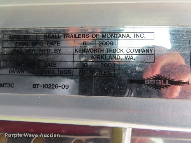 image for item DN9222 2004 Kenworth T800B semi truck