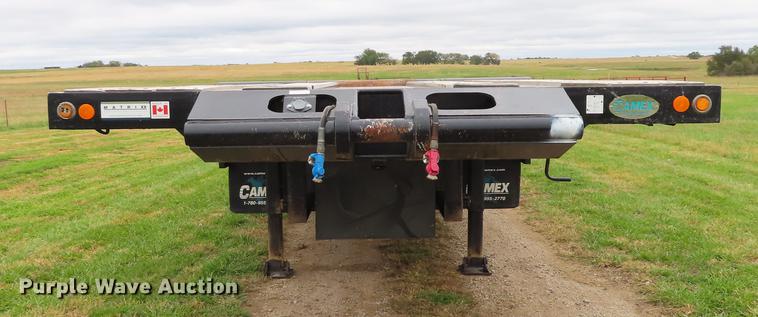 image for item DN9224 2015 Matrixx F55 extendable drop deck oilfield trailer