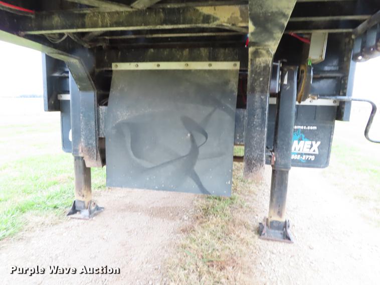 image for item DN9224 2015 Matrixx F55 extendable drop deck oilfield trailer