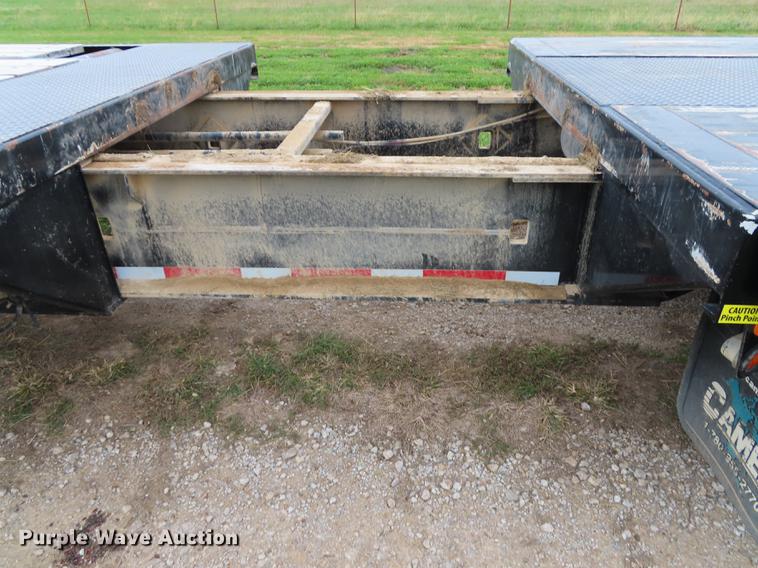 image for item DN9224 2015 Matrixx F55 extendable drop deck oilfield trailer