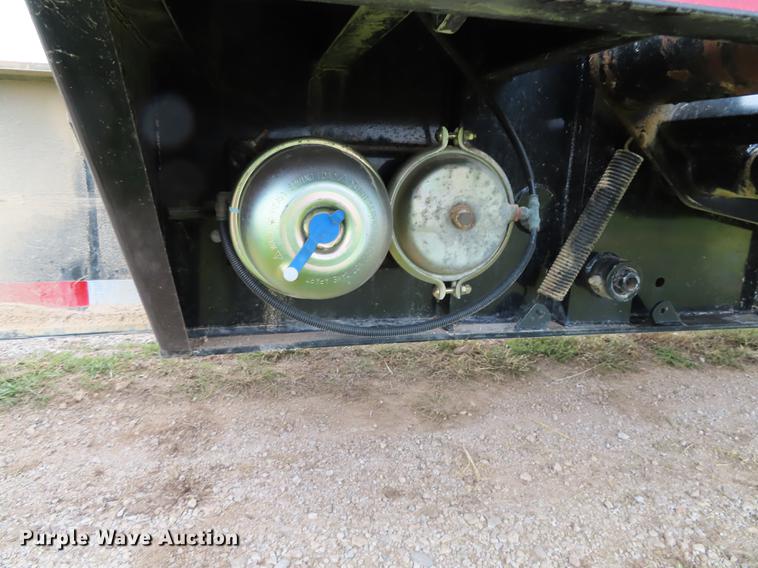 image for item DN9224 2015 Matrixx F55 extendable drop deck oilfield trailer