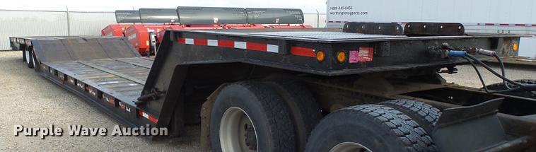 image for item DX9144 2006 Trail-Eze double drop deck equipment trailer