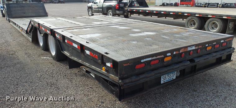 image for item DX9144 2006 Trail-Eze double drop deck equipment trailer