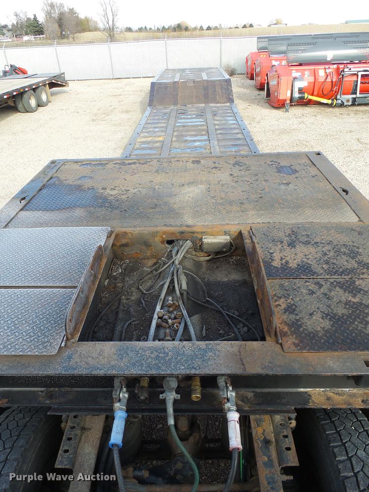 image for item DX9144 2006 Trail-Eze double drop deck equipment trailer