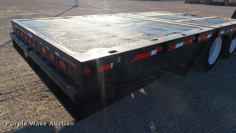 image for item DX9144 2006 Trail-Eze double drop deck equipment trailer