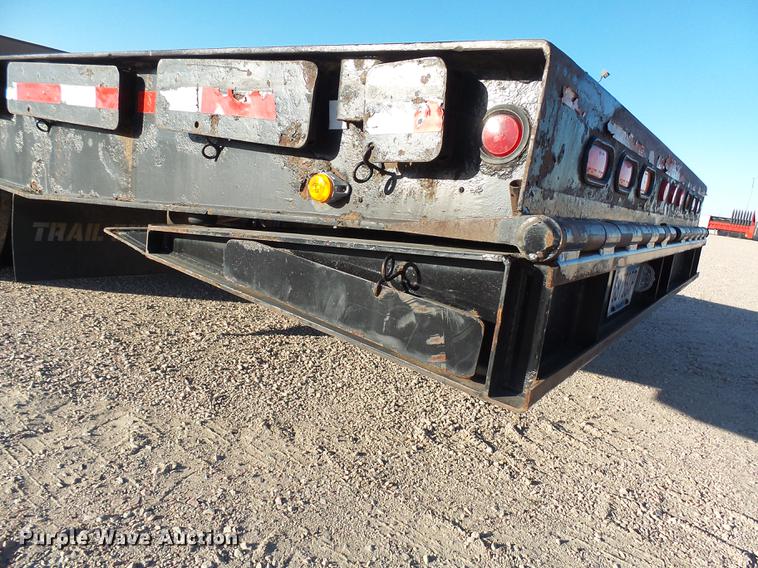 image for item DX9144 2006 Trail-Eze double drop deck equipment trailer