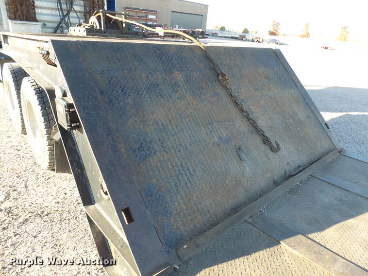 image for item DX9144 2006 Trail-Eze double drop deck equipment trailer