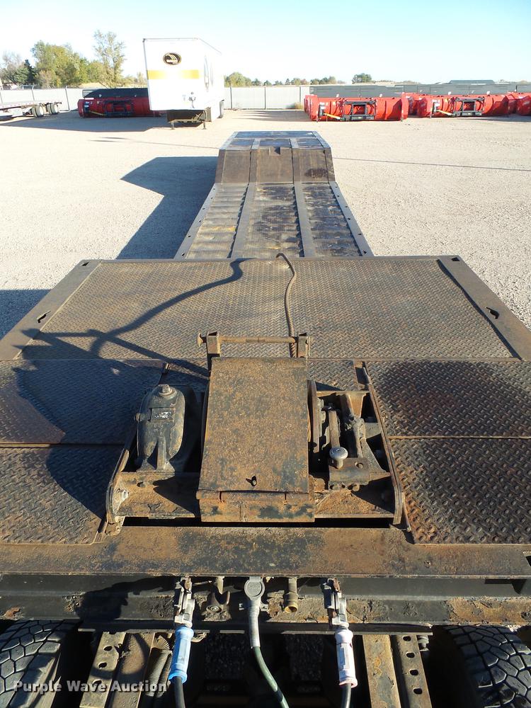 image for item DX9144 2006 Trail-Eze double drop deck equipment trailer