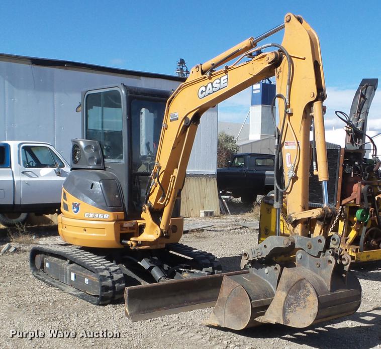 image for item DX9537 2013 Case CX36B mini excavator