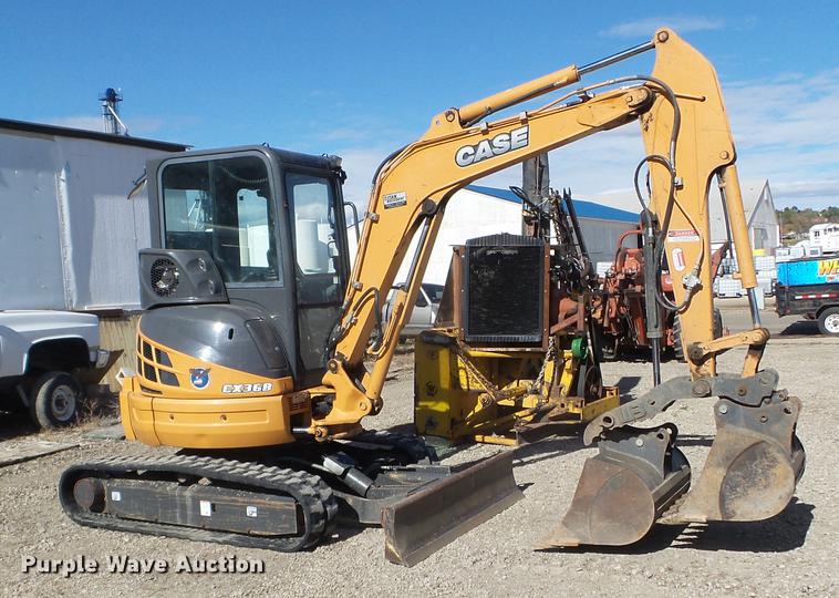image for item DX9537 2013 Case CX36B mini excavator