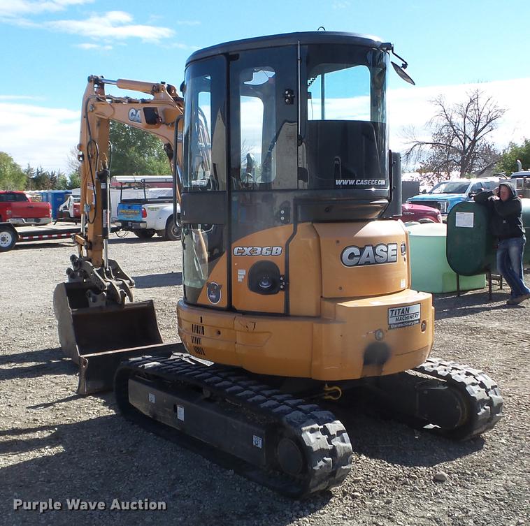 image for item DX9537 2013 Case CX36B mini excavator