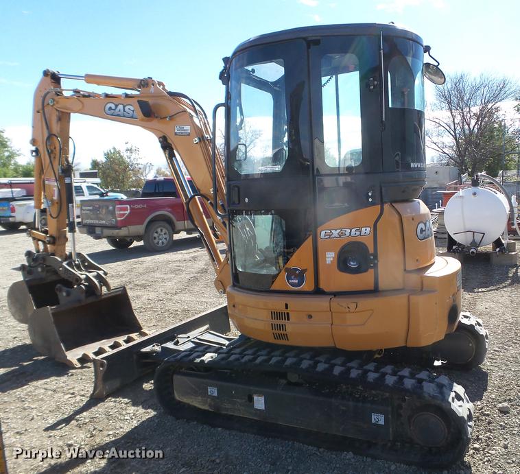 image for item DX9537 2013 Case CX36B mini excavator