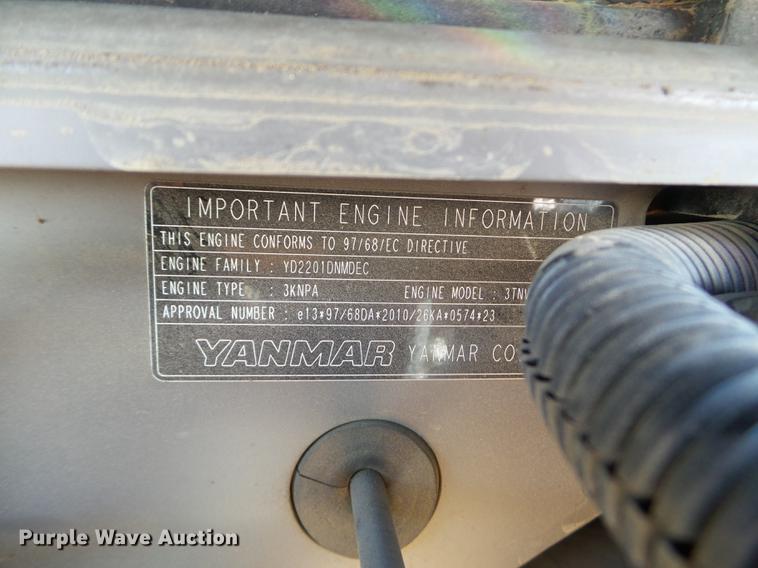 image for item DX9537 2013 Case CX36B mini excavator