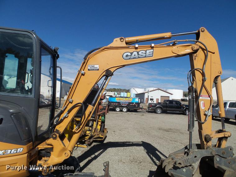 image for item DX9537 2013 Case CX36B mini excavator
