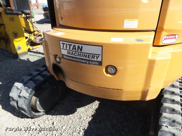 image for item DX9537 2013 Case CX36B mini excavator