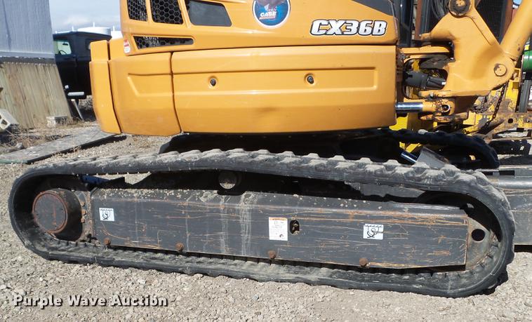 image for item DX9537 2013 Case CX36B mini excavator