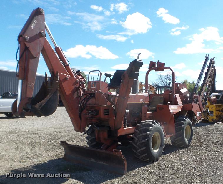 image for item DX9539 1989 Ditch Witch 6510DD trencher