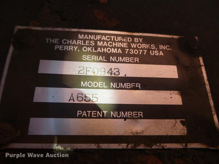 image for item DX9539 1989 Ditch Witch 6510DD trencher