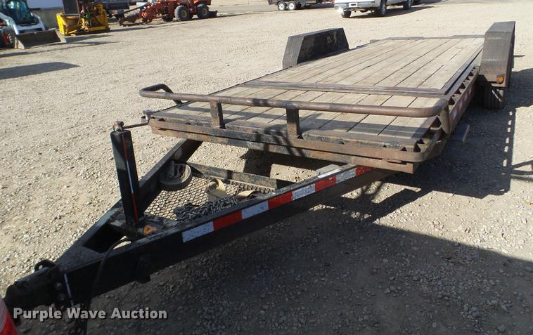 image for item DX9541 2007 PJ 8X20CARH tilt deck trailer