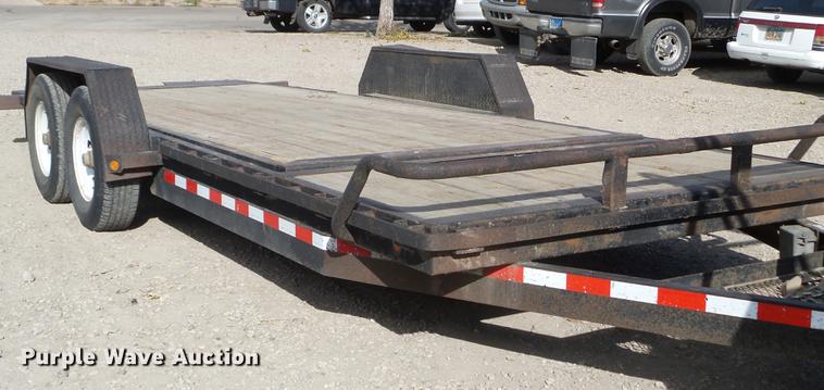 image for item DX9541 2007 PJ 8X20CARH tilt deck trailer
