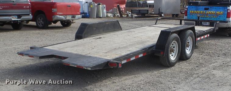image for item DX9541 2007 PJ 8X20CARH tilt deck trailer