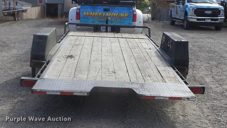 image for item DX9541 2007 PJ 8X20CARH tilt deck trailer