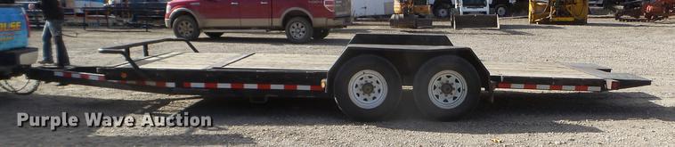 image for item DX9541 2007 PJ 8X20CARH tilt deck trailer