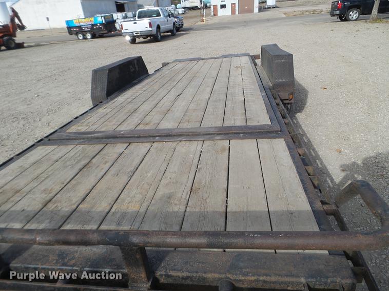 image for item DX9541 2007 PJ 8X20CARH tilt deck trailer