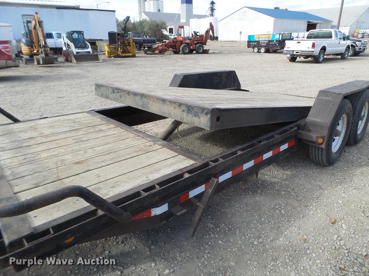 image for item DX9541 2007 PJ 8X20CARH tilt deck trailer