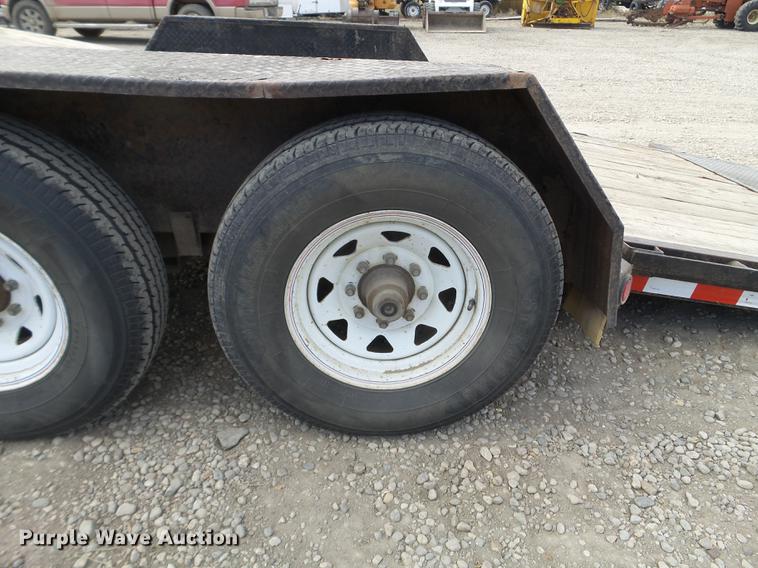 image for item DX9541 2007 PJ 8X20CARH tilt deck trailer