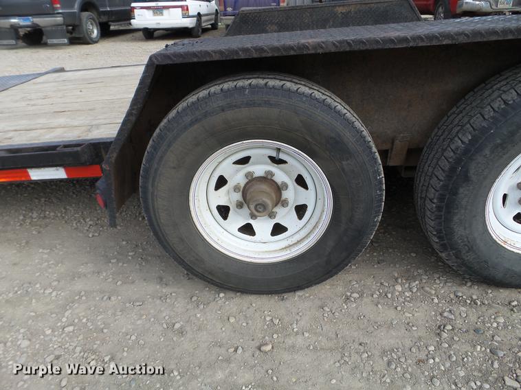 image for item DX9541 2007 PJ 8X20CARH tilt deck trailer