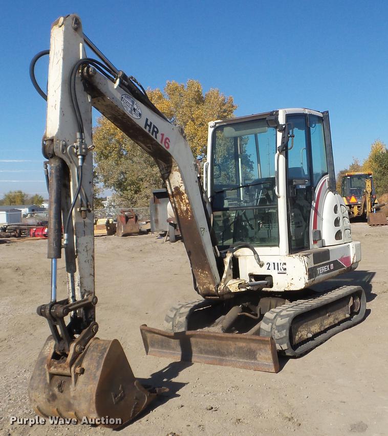 image for item DX9571 2005 Terex HR16 mini excavator