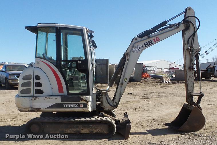 image for item DX9571 2005 Terex HR16 mini excavator
