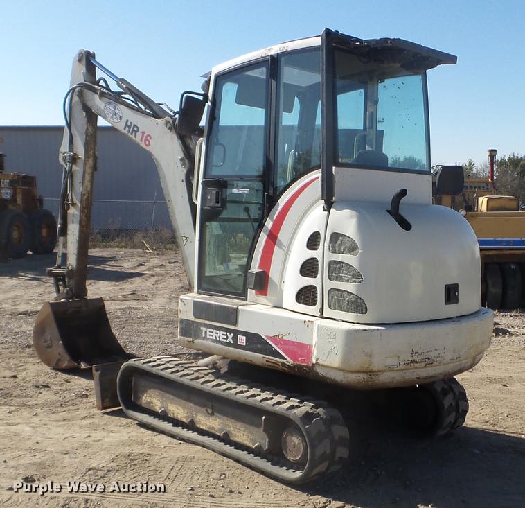 image for item DX9571 2005 Terex HR16 mini excavator