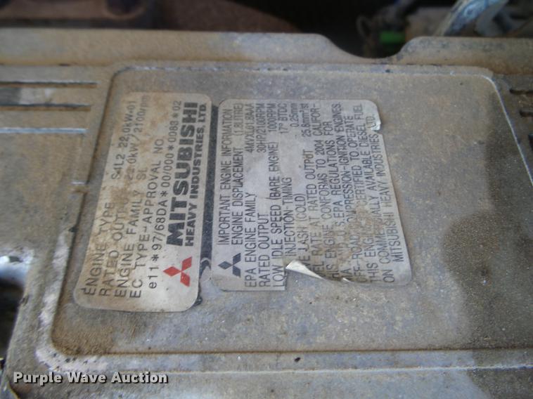 image for item DX9571 2005 Terex HR16 mini excavator