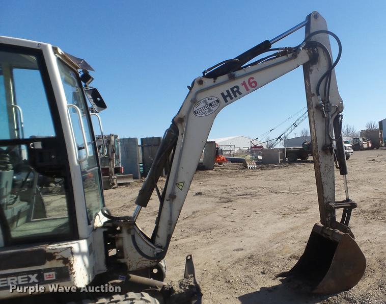 image for item DX9571 2005 Terex HR16 mini excavator